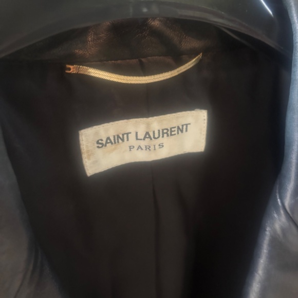 Saint Laurent leather blazer - Picture 2 of 2